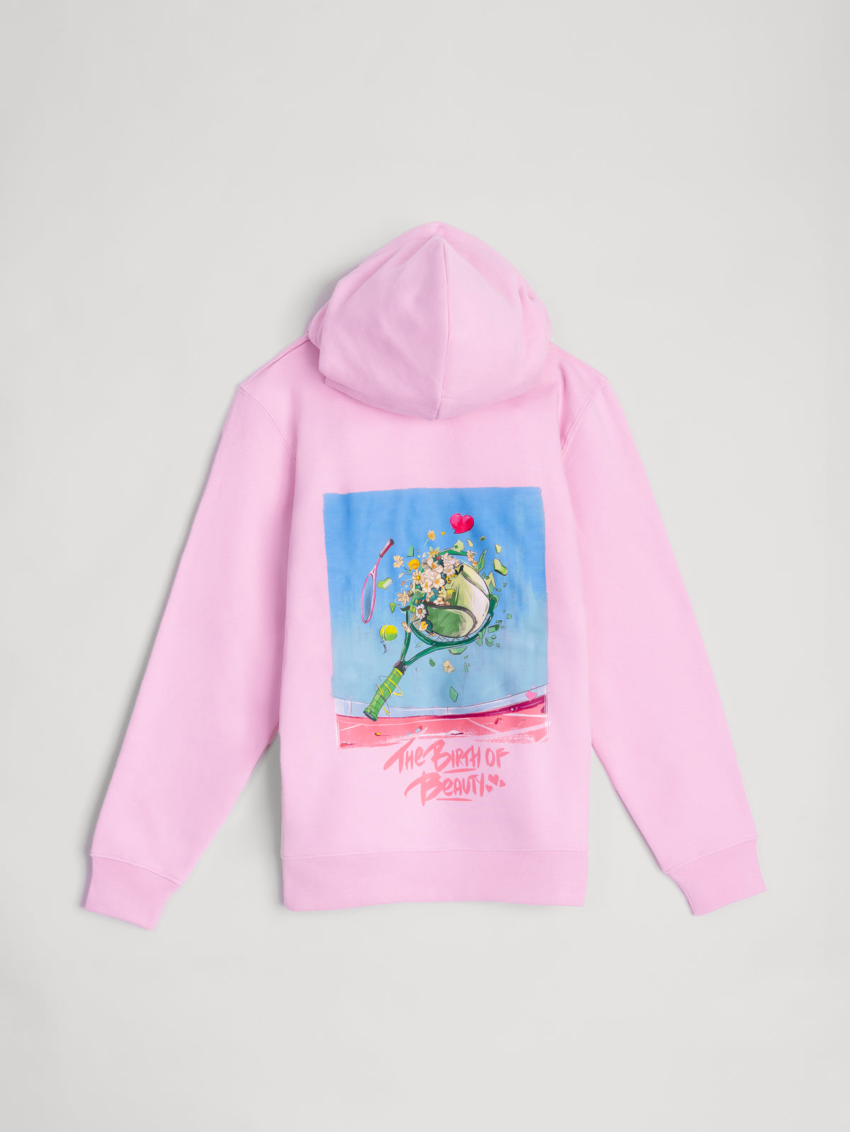 The Birth of Beauty Hoodie – Pink